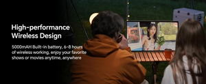Portable LED Mobile Monitor 27/32 Inch LCD IPS 120Hz Type-C Touch <b>Screen</b> Android 14 Smart <b>Panel</b> - Product Image 3