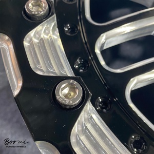Borui ล้อล็อกบีเดอร์ซี่ล้อแม็กสีดำเงา<span class=keywords><strong>2</strong></span>ชิ้น5X120 5X114.3ล้อลาก16 <span class=keywords><strong>17</strong></span> 18 19 20นิ้วซีรีส์<span class=keywords><strong>2</strong></span> - Product Image 4