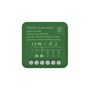 Interruptor Inteligente WiFi Tasmota Blue de 3 Canales, Compatible con <span class=keywords><strong>Google</strong></span> <span class=keywords><strong>Home</strong></span> y <span class=keywords><strong>Alexa</strong></span> - Product Image 6