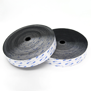 Tùy chỉnh 3m tự dính không thấm nước Nylon móc và vòng lặp băng trắng/đen mạnh mẽ lực dính cho văn phòng nhà sử dụng - Product Image 1