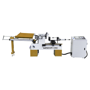 위즈덤 CNC 자동 미니 목공 선반 기계 자동 공급 4kw 파워 볼 스크류 전송 고성능 핵심 부품 포함 - Product Image 2