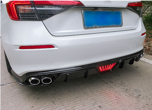 Difusor de Parachoques Trasero Deportivo para Automóvil, Alerón, Deflector para Honda <span class=keywords><strong>Civic</strong></span> <span class=keywords><strong>2022</strong></span> 11.ª Generación, Accesorios de Tuning - Product Image 6