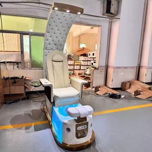 Chaise de bain de pieds électrique à usage professionnel Zxm Beauty Salon, chaise de spa pour les pieds de luxe, chaise de pédicure multifonctionnelle - Product Image 2