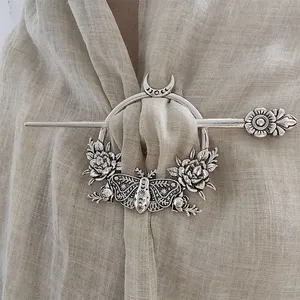 Pinza para <span class=keywords><strong>el</strong></span> pelo de bruja con diseño floral oculto para mujer, accesorio mágico único para <span class=keywords><strong>el</strong></span> <span class=keywords><strong>cabello</strong></span>, regalo para <span class=keywords><strong>el</strong></span> Día de la Madre - Product Image 2