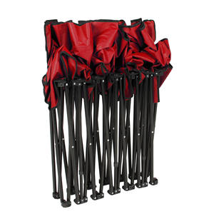 Chaises pliantes portables d'extérieur personnalisées avec logo pour le <span class=keywords><strong>camping</strong></span>, le football et les événements sportifs, bancs pliables 6 places pour les matchs de football - Product Image 3