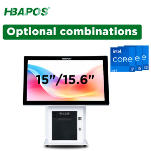เครื่อง POS ออลอินวัน HBA-Q5 พร้อมเครื่องพิมพ์และใบมีดตัดในตัว ระบบ POS สำหรับร้านค้าปลีก พร้อมระบบจัดการ - Product Image 3