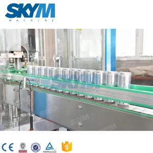 Aluminum can beer turnkey project with fermentation system canning beer filling machine