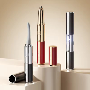 Nouveau Portable 2 en 1 outil de maquillage indolore LED électrique tondeuse à sourcils <span class=keywords><strong>rasoir</strong></span> longue durée chauffé électrique recourbe-<span class=keywords><strong>cils</strong></span> - Product Image 2