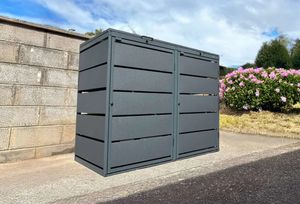 Bin Lưu Trữ Ngoài Trời Duy Nhất Rác Thép Không Thấm Nước Thùng Rác Có Thể Tủ Thép Tủ Với Nắp Nhà Cung Cấp - Product Image 5