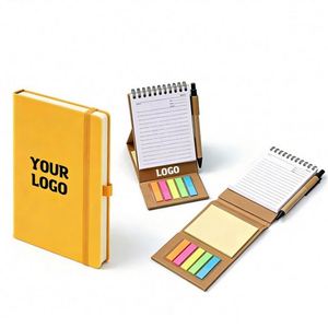 Customizable Logo Print Notebooks for Promotion Business Gift Pu Leather Hard <b>Cover</b> Note Books A6 School Notebook Wholesale - Product Image 1