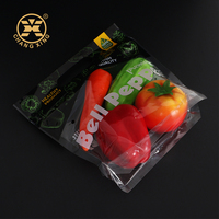 BOPP CPP voedselveilige hitteverzegelbare zak met aangepast logo en zijvouw voor fruitverpakkingen