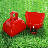 Personnalisé 3 pouces en métal Cowbell Sports Noisemaker Holiday Cheering Bells Party Cloches de vache décoratives