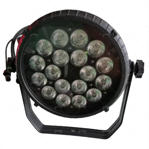 LED Par outdoor waterproof 18leds 18w RGBWAUV 6in1 LED par light for outdoor events