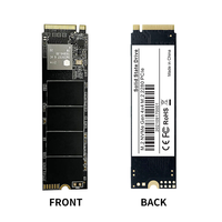 SSD Internal M.2 NVMe PCIe SATA 3.0 Plastik SLC NAND 128GB-2TB Kecepatan Tinggi Baru, Baca 501-600MB/s, Tulis 401-500MB/s untuk Desktop