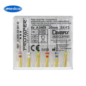 Amoladora de Conductos Radiculares Dentales de 25.4 mm con Cabeza Cónica, Varios Colores, para Máquinas Dentales con Gran Conicidad - Product Image 2