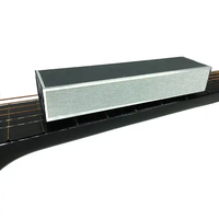 Vente en gros de frettes de guitare en alliage d'aluminium de 150mm, barre de nivellement de frettes de basse, outil de luthier, faisceau de nivellement de frettes de guitare