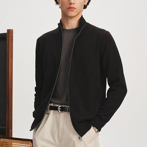 Suéteres de Cachemira de punto de Cachemira de alta calidad personalizados Suéter de Cachemira para hombres - Product Image 3