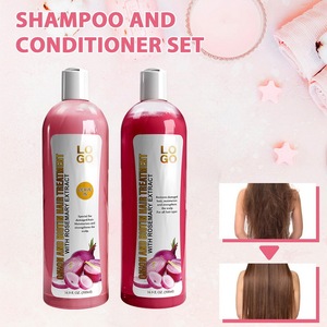 Shampoo- und Spülungsset mit Zwiebel, Biotin und Rosmarin gegen Haarausfall und dünner werdendes Haar – Parabenfreies Haarpflegeset für Haarwachstum - Product Image 2