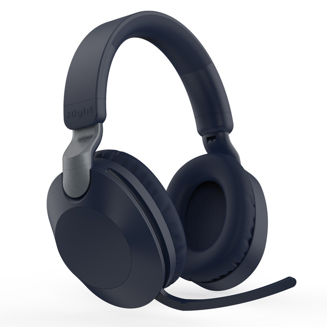 Wireless Headset Headphone B2 for Call Center with LED Light Microphone Heavy Bass Gaming Headset