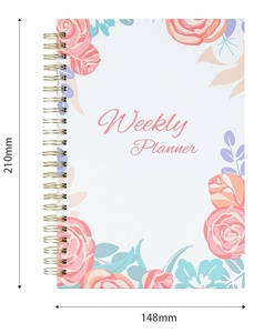 Xoắn ốc hàng ngày kế hoạch máy tính xách tay Tạp Chí tùy chỉnh Bộ Quà Tặng hàng tuần máy tính xách tay kế hoạch A5 máy tính xách tay bìa cứng - Product Image 6