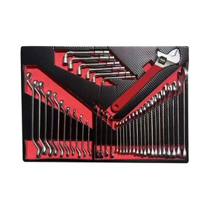 Set Professionale di 352 Utensili Meccanici con 5 Vassoi in Schiuma EVA in Fibra di Carbonio per Cassetti e Armadietti, per Riparazioni <span class=keywords><strong>Auto</strong></span> - Product Image 5