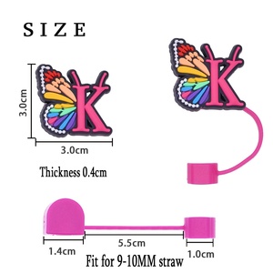 Ca Sĩ Taylor Swift Thiết Kế Tái Sử Dụng 10Mm PVC & Silicone Rơm Topper Thanh Phụ Kiện Cho Uống Ống Hút Moq <span class=keywords><strong>10Pcs</strong></span> - Product Image 5