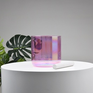 Cuenco de Cuarzo Transparente de Color Cósmico, Cuenco de Cristal para Cantar, Cuencos de Cristal Alquímicos, Sanación Espiritual - Product Image 6