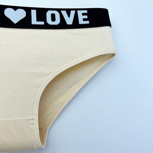 Culottes pour adolescentes, taille européenne, imprimées motif <span class=keywords><strong>ours</strong></span> mignon, douces, effet push-up, en pur coton, taille mi-haute, tricotées, respirantes, ODM - Product Image 4