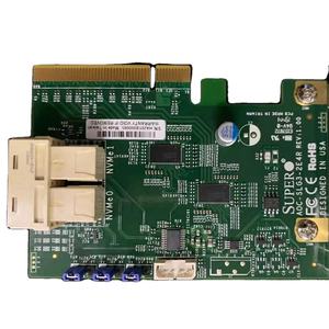 Scheda AOC PCIe Supermicro AOC-SLG3-2E4R 6.4GB Adattatore Host Bus PCIe NVMe di Terza Generazione a Doppia Porta - Product Image 3