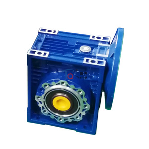 Caja reductora de engranajes helicoidales de ángulo recto serie WPA WPO, con múltiples relaciones de velocidad, OEM, ODM, personalizable, compatible, duradera - Product Image 2