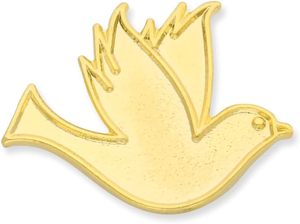 Grepas Quà Tặng tùy chỉnh Hòa Bình Pigeon ve áo pins - Product Image 3