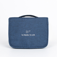 Trousse de toilette de voyage avec crochet suspendu maquillage étanche sac cosmétique organisateur de voyage pour accessoires salle de bain douche articles de toilette