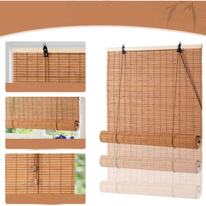 ستائر فينيسية من الخيزران بتصميم عصري، مخصصة الحجم واللون، طبيعية وصديقة للبيئة، بدون حبال، معتمة 100% - Product Image 4