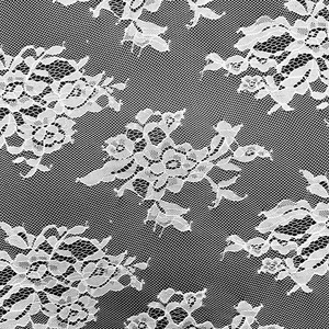 Tissu en dentelle brodée de roses de haute qualité GCW-H2025-32 pour la décoration de robes de mariée - Product Image 3