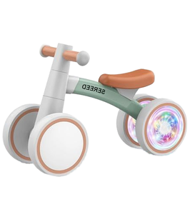 รถหัดเดินเด็ก 4 ล้อ รุ่น K20901 แบบโยกได้ พร้อมที่เล่นกลางแจ้ง โครงเหล็ก - Product Image 1