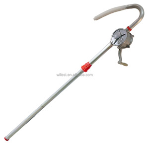 <span class=keywords><strong>Pompe</strong></span> <span class=keywords><strong>manuelle</strong></span> rotative à tête ronde pour fût d'huile liquide en aluminium, vente directe d'usine OEM HUTZ de haute qualité, modèle ODP32M01BC - Product Image 1