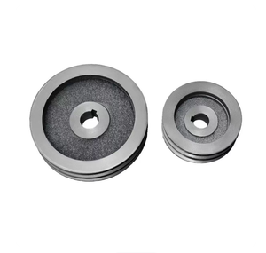 Yükseltilmiş Platformlu ve 2 Yuvalı Ulusal Standart <span class=keywords><strong>Motor</strong></span> Redüktörü, <span class=keywords><strong>Motor</strong></span> Aktarımı için Kayış Kasnağı. Fabrikadan Doğrudan Satış. 70 - 250 - Product Image 5