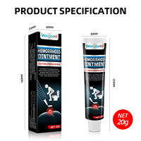 Offre Spéciale – Pommade Anti-démangeaisons Naturelle à Base de Plantes Wangtailin pour Fissures Anales, 20g, Durée de Conservation de 2 Ans, Classe I