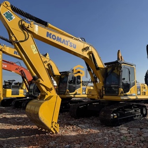 นำเข้าจากญี่ปุ่น รถขุดไฮดรอลิกแบบตีนตะขาบ Komatsu PC200 มือสอง ขนาด 20 ตัน พร้อมเครื่องยนต์และเกียร์ - Product Image 1