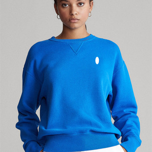 <span class=keywords><strong>Pull</strong></span> décontracté pour <span class=keywords><strong>femme</strong></span> RL Printemps-Automne, col uni, brodé, coupe ample, <span class=keywords><strong>grande</strong></span> <span class=keywords><strong>taille</strong></span>, doublure <span class=keywords><strong>polaire</strong></span> Paul, manches longues - Product Image 1