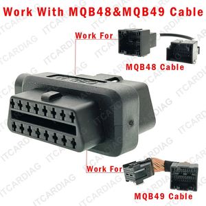 Adaptador OBD2 de 1-16 Pines, control remoto, todas las llaves perdidas, conector <span class=keywords><strong>OBD</strong></span> de <span class=keywords><strong>4</strong></span>/5ª generación para Sagitar Passat Magotan Tiguan A6L Q5 A4L A8 - Product Image 4