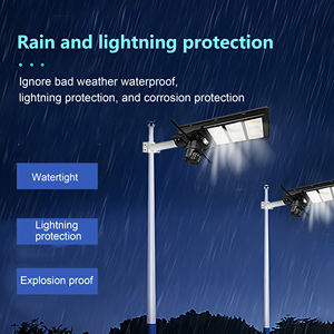 4MP 4G LTE avec CCTV <span class=keywords><strong>batterie</strong></span> au lithium lumière panneau solaire solaire tout en un sécurité caméra solaire lampadaire - Product Image 5