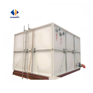 Réservoir d'eau potable carré en PRV/GRP (fibre de verre) de 10 000 <span class=keywords><strong>litres</strong></span> avec système de filtration pour hôtels, ensembles résidentiels et irrigation agricole - Product Image 3