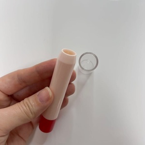 ABS + AS tubo lungo finito per iniezione balsamo per le labbra rossetto <span class=keywords><strong>astuccio</strong></span> <span class=keywords><strong>rotondo</strong></span> a forma di pastello a matita - Product Image 4