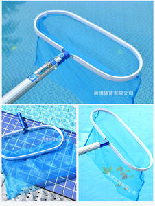 Équipement de nettoyage de piscine hors sol portable et bon marché <span class=keywords><strong>Kit</strong></span> d'entretien de piscine d'écumoire de piscine à feuilles profondes - Product Image 3