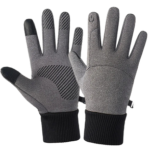ถุงมือขี่มอเตอร์ไซค์แบบเต็มนิ้วสำหรับฤดูหนาว ใช้ได้กับหน้าจอสัมผัส  วัสดุแข็งแรงทนทาน เหมาะสำหรับกิจกรรมกลางแจ้ง ขี่จักรยานเสือภูเขา และขี่มอเตอร์ไซค์ - Product Image 1