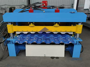 Venta caliente práctica máquina formadora de azulejos esmaltados acero coloreado de 1200mm con componentes de núcleo de engranaje de cojinete de Motor - Product Image 2