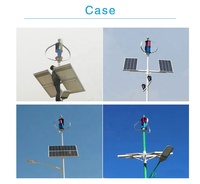 Système hybride résidentiel utilisant des générateurs solaires et éoliens de 1 kW, 2 kW, 3 kW, 5 kW, système de réseau électrique