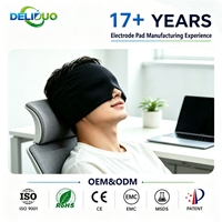 Bandeau de gel réutilisable chaud/froid pour thérapie, compresse de glace enveloppante pour la tête pour le soulagement des migraines, compresse de tête en tissu personnalisée OEM