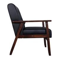 Fauteuil d'appoint moderne en tissu